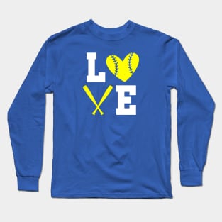 Softball Love Long Sleeve T-Shirt